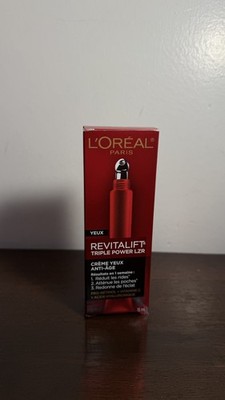 NEW L Oreal Paris Revitalift Triple Power LZR Anti-Aging Eye Cream 15mL