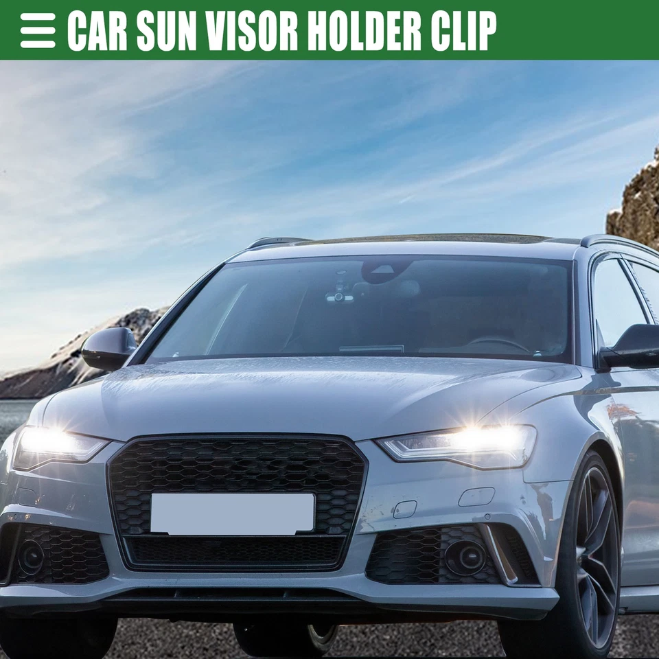 2 Piece Sun Visor Mount Clip for Audi A6 Quattro 1998-2005 - Image 2 of 4