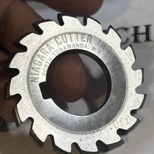 Convex Milling Cutter 2-1/4 X .185 X 1” Bore .195 Rake Niagara Machinist E85