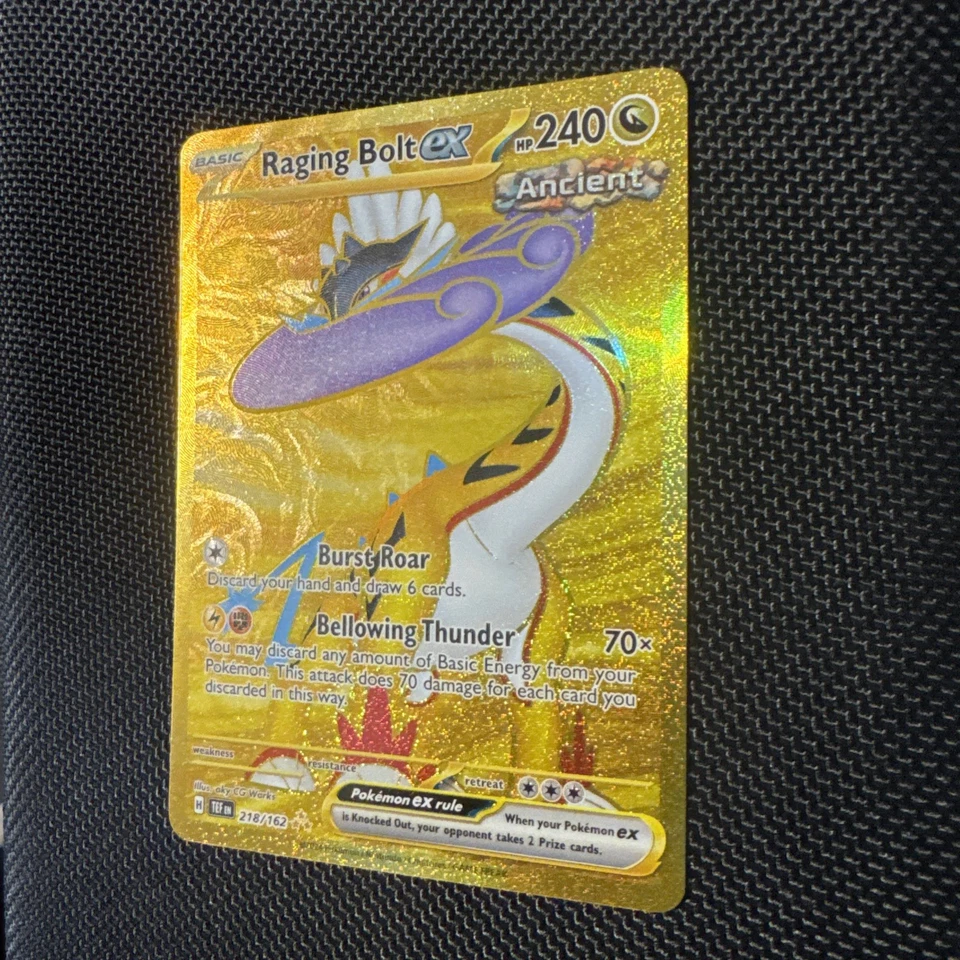 Raging Bolt ex 218/162 SV05: Temporal Forces Holo - Image 2 of 4