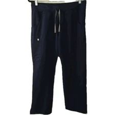FIGS Technical Collection Kade Cargo Scrub Pants Women's M/P Navy T21004T