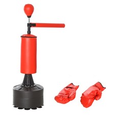 Boxing Punch Bag Stand with Rotating Flexible Arm Speed Ball Water-able Base