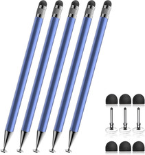 Bopomofo Stylus 5 Pcs ,2-in-1 Stylus Pen for Touchscreen,Universal Stylus  High