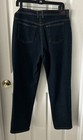 WOMEN'S DARK BLUE JEAN'S - BY: GLORIA VANDERBILT -- AMANDA - SIZE: 14 SHORT — photo 5
