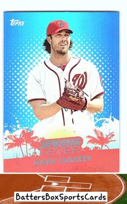 2013 Topps #SF-2 Dan Haren Spring Fever