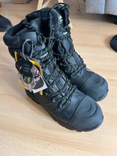 Rock Fall RF540 Monzonite Waterproof Safety Boots Side Zip Black Mens Size 10