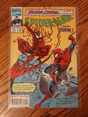 Spider-Man #37 Marvel Maximum Carnage Venom Tom Lyle 1993