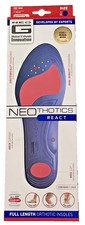Neothotics React Full Length Orthotic Insoles Size L/XL Arch Support