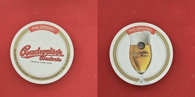 Budweiser Budvar Das Original Brauerei Bierdeckel Bier