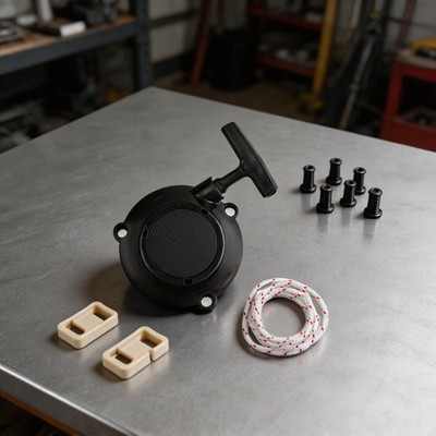 Recoil Starter Zugschnur Montage Nylon Konstruktion beinhaltet Klinken Kits