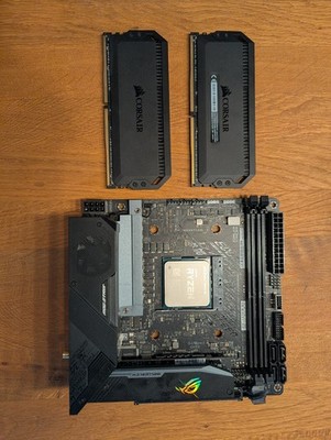 Asus ROG Strix B550i (ITX) & Ryzen 7 5800X3D & Corsair Dominator Platinum 32GB