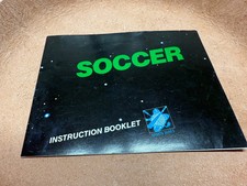 Nintendo NES solo manual fútbol