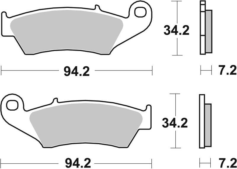 Plaquettes Brembo Off-Road TT 07KA17TT idéales pour affronter la boue et le sable en enduro