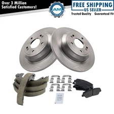 Rear Brake Pad & Rotor Kit Fits 09 Hyundai Genesis