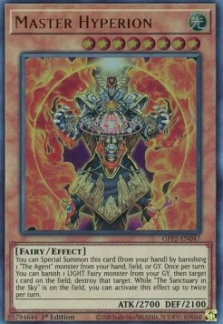 YuGiOh Master Hyperion GFP2-EN047 Ultra Rare Englisch NM 1st