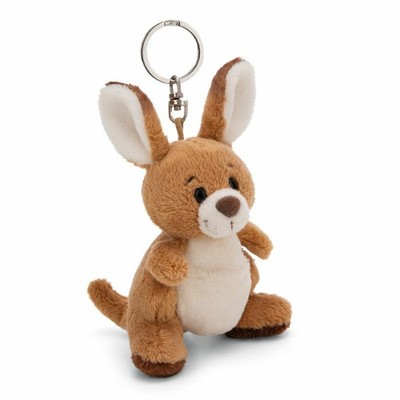 NICI WF25 Plush Kangaroo Kelly 10cm Keychain Bag Charm Collectible Toy