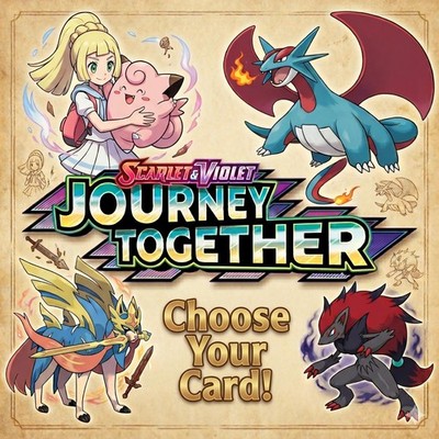 Journey Together Pokemon Cards Reverse Holo Rare EX Master Set Singles You Pick