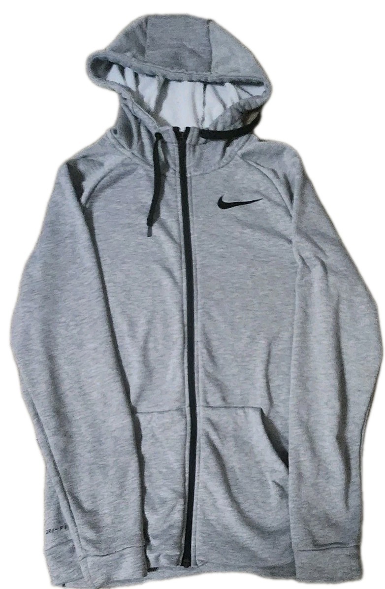 SACAI X NIKE ? Giacca Nike Dri Fit grigia taglia adulta piccola con cappuccio e zip intera