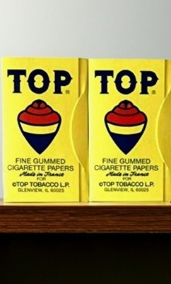 2x Top Rolling Papers 100 Papers/Pk