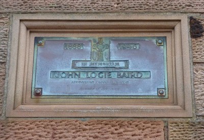 Photo 6x4 John Logie Baird plaque Helensburgh On the East Princes Street  c2016