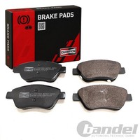 Champion BremsbelÄGe Satz Vorne Passend FüR Fiat Bravo Doblo Idea Siena Stilo LA