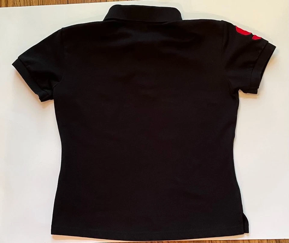 Polo Ralph Lauren BIG PONY Negro Calce Ajustado GRANDE JUVENIL Unisex Niñas Niño NUEVO Foto 2 de 4