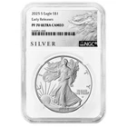 2025-S $1 1-oz Proof American Silver Eagle NGC PF70UC ER ALS Label