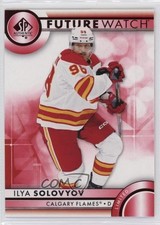 2023-24 SP Authentic Future Watch Red Limited Ilya Solovyov #196 5b1