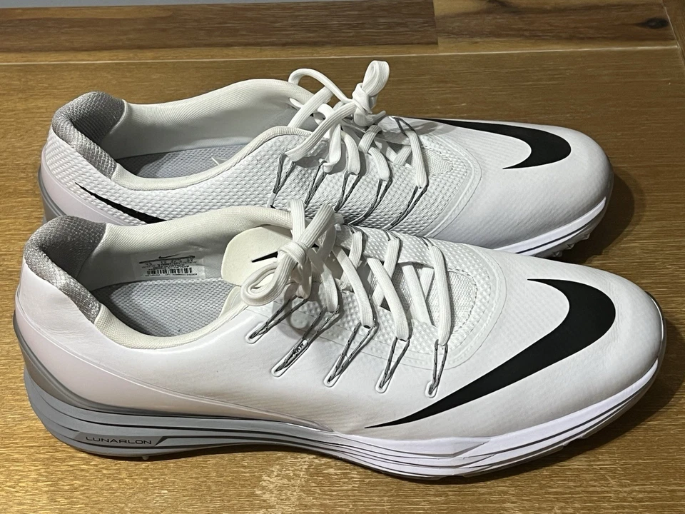 Nike Golf Lunar Control 4 Golf Shoes, Men’s Size 13, Pre-Owned Excellent! - Image 2 of 4