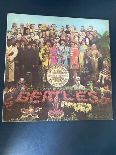 The Beatles Sergeant Peppers Lonely Hearts Club Band Vinyl Black Yellow Label