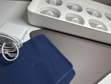 Apple Watch Store Retail Display Demo Charging Dock, Hermes Mat Pad Lid & Cable