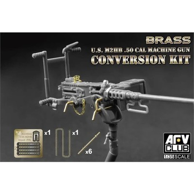 AFV CLUB AFVAG35042 1/35 U.S. M2HB .50 Cal Machine Gun Conversion Kit