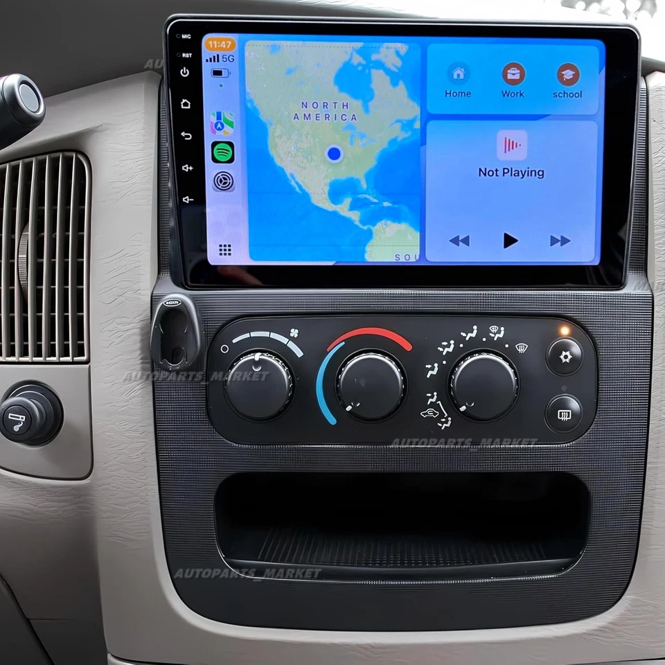 For 2002-2005 Dodge Ram 1500 2500 3500 Android 13 Radio Carplay GPS Head Unit Foto 2 de 4