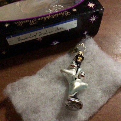 Christopher Radko Halloween Blown Glass MISCHIEF MAKER Ornament 
