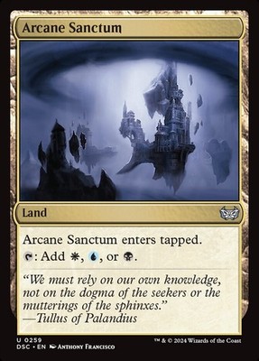 *MtG: 2x Arcane Sanctum - Commander: Duskmourn Uncommon - magicman-europe*