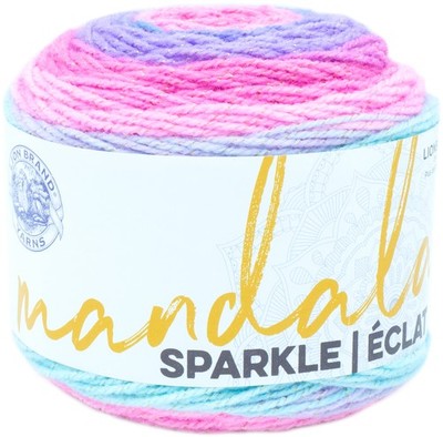 Lion Brand Mandala Sparkle Yarn-Draco - 3 Pack