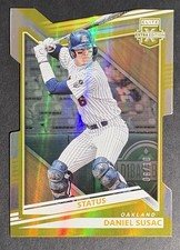 2022 DANIEL SUSAC Elite Extra Edition Gold Status Die-Cut Rookie RC #/10 Giants
