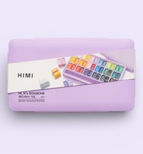 HIMI TWIN CUP GOUACHE SET - 36 COLOURS - BRAND NEW - SEALED - BASIC