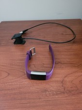 Fitbit Charge 2 Fitness Wristband Plum Purple...