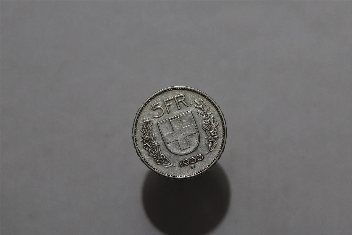 Silver 1933 Year Swiss Coins for sale | eBay