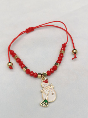 Armband Damen Rot Weihnachten Anhänger Weihnachtszeit Gadgets Geschenk Idee