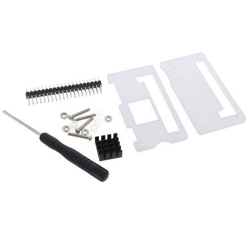 4 in 1 kit Acrylic Case for Raspberry Pi Zero 1.3/W with Heat sinkEOBDB_ex _t - Picture 8 of 8