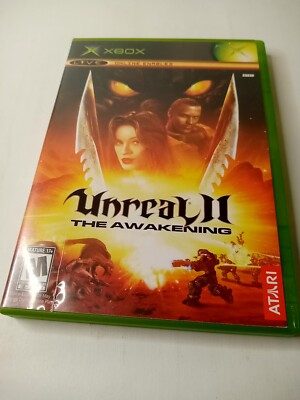 Jeu Vidéo UNREAL II 2 THE AWAKENING Pour Microsoft Xbox - Édition PAL, Bon état, Testé