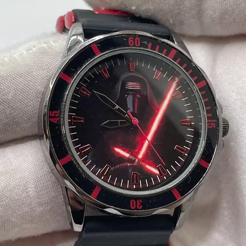 Kylo Ren Watch Mens 43mm Case Star Wars Quartz Three Hands Analog - Picture 4 of 13