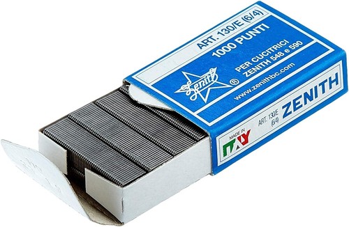 Cucitrice Spillatrice a Pinza in Metallo Zenith 548/E Colore Grigio con Punti - Foto 3 di 3