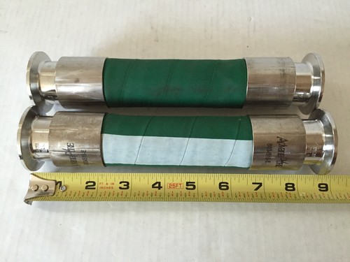 (Lot of 2) AdvantaPure 3A Standards ID 3/4" & OD 2" SS Sanitary Clamp - Picture 1 of 7