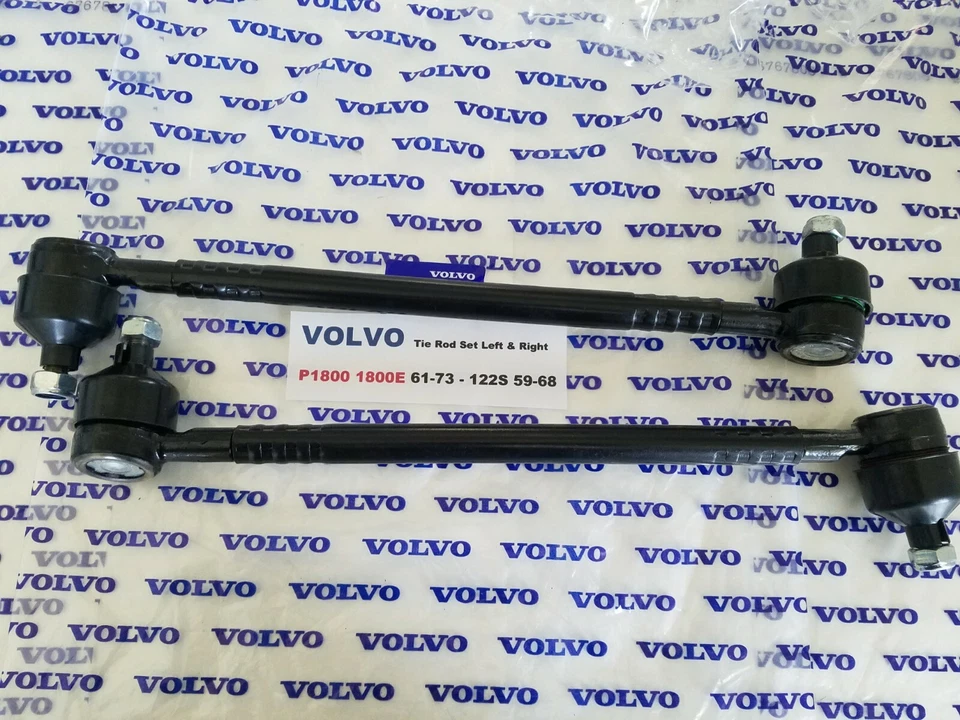 Volvo P1800 - 61-73 y 122S 60-68 - Juego de (2) conjuntos de barras de amarre derecha e izquierda Foto 3 de 4