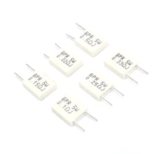 BPR56 5W 0.01R-0.5R Ω Wirewound Non-inductive Cement Resistor Ceramic horizontal