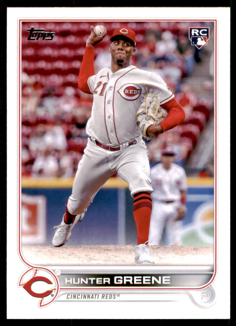 2022 Topps Update #US160 Hunter Greene