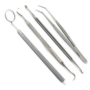 9-teiliges Dental-Werkzeug-Set Aus Edelstahl – F? Produktbild-Vorschau 9